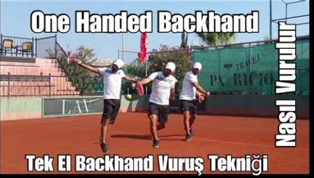 Tenis Tekniği, Doğru Vuruş Biçimleri ve Hataların Düzeltimi